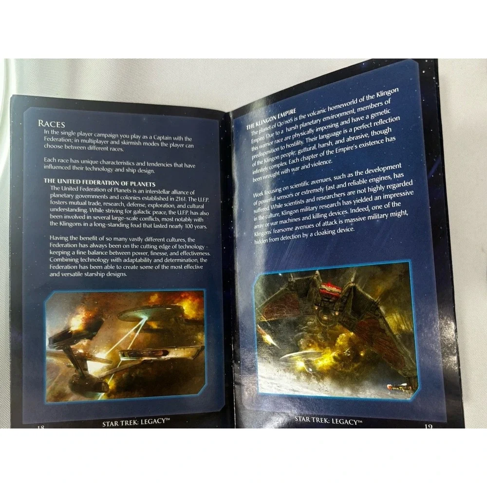 Star Trek:‎ Legacy (PC DVD, 2006) With Manual And Case